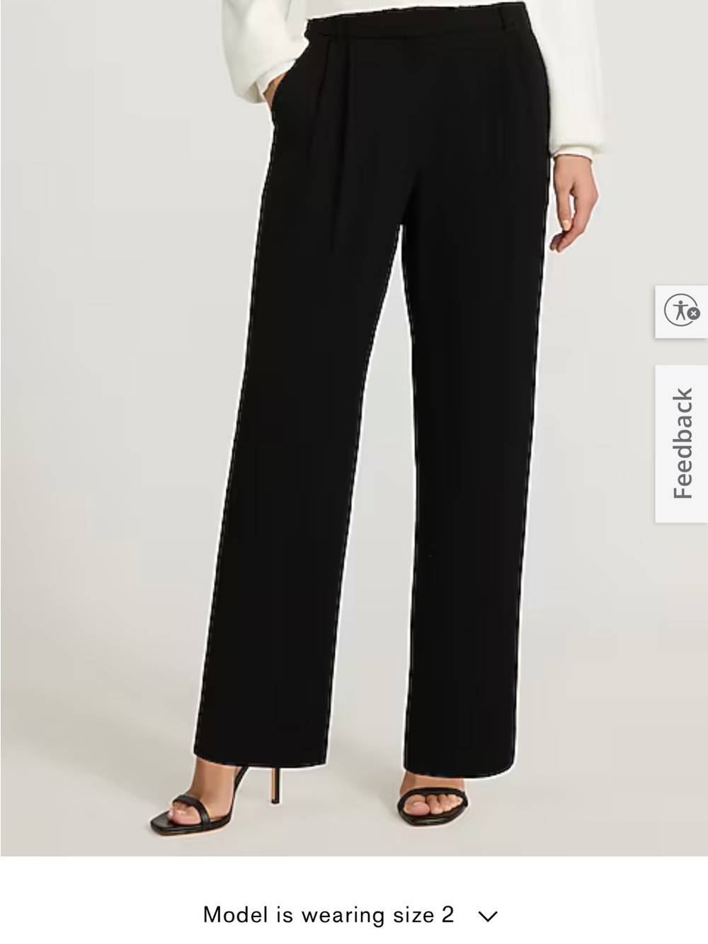 Express Wide Leg Super High Rise Trouser
